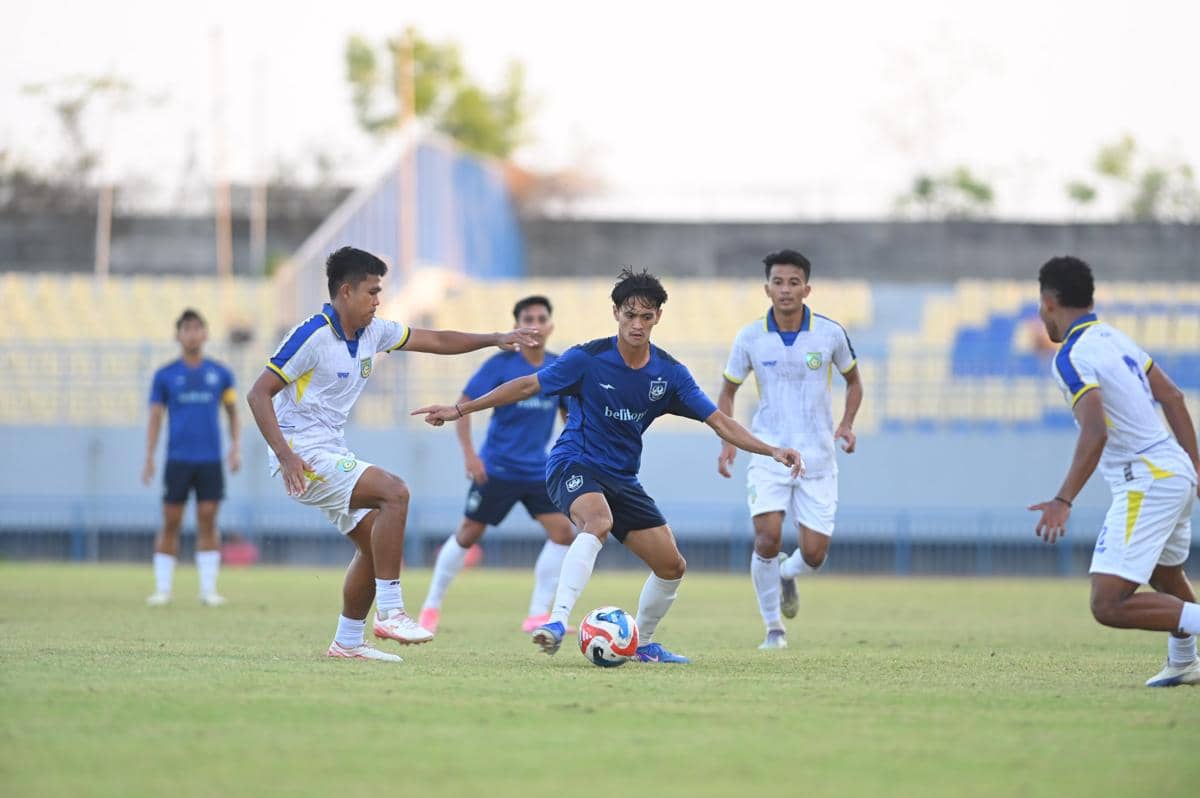 psis, laga uji coba, gresik united