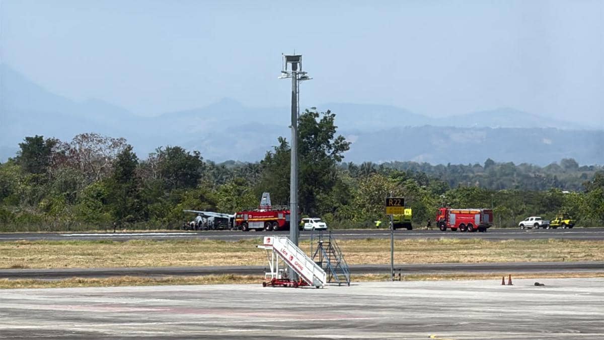 Lagi, Pesawat TNI Tergelincir di Runway Bandara Sultan Hasanuddin