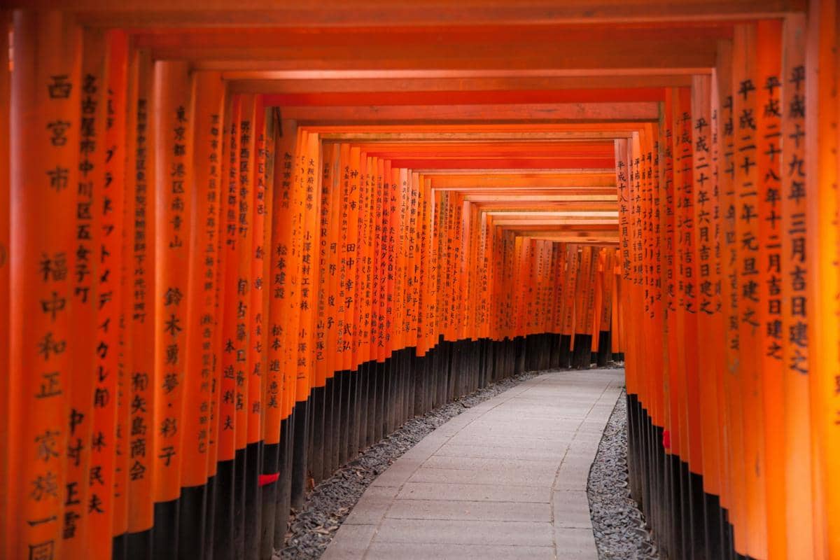 ilustrasi Fushimi Inari Taisha