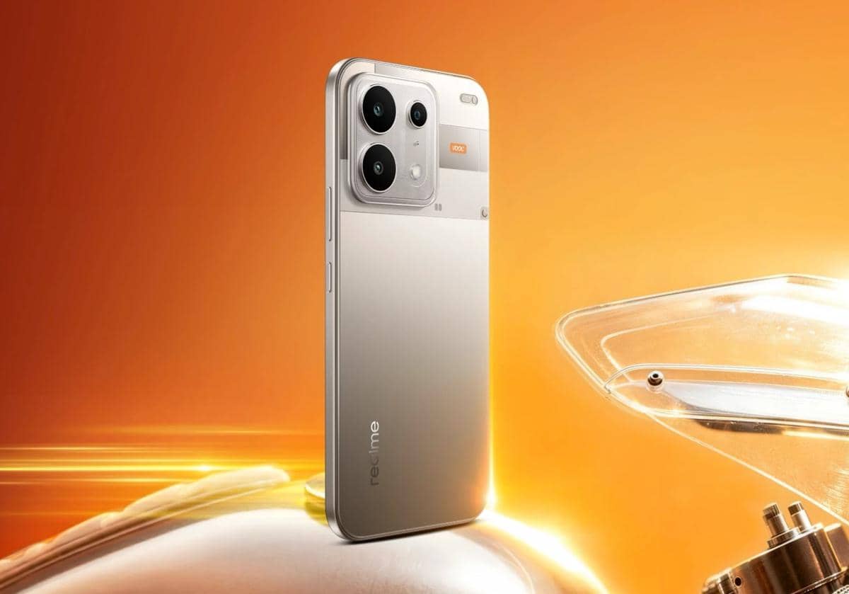 realme P4s 5G warna titanium gray