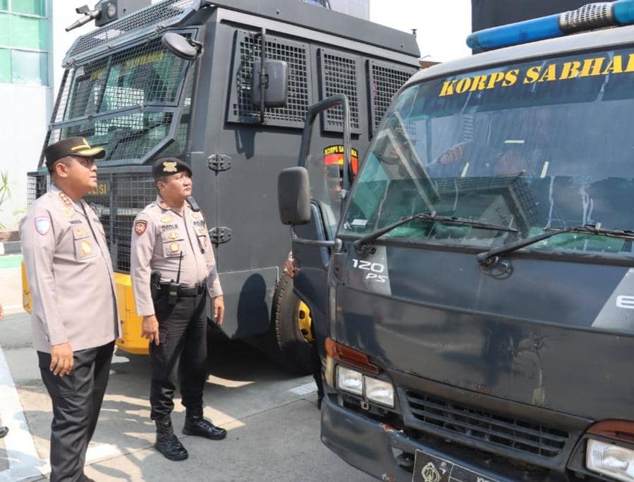 Polisi lakukan pengamanan dan patroli jelang aksi demo 27 Agustus 2026
