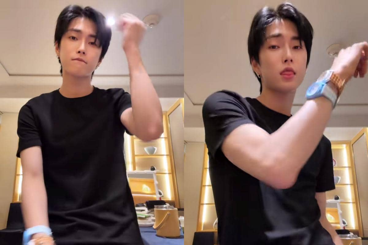XngHan menggunakan sound Astaga Bercanda dalam unggahan video TikTok di akun resmi xnghan.official miliknya.