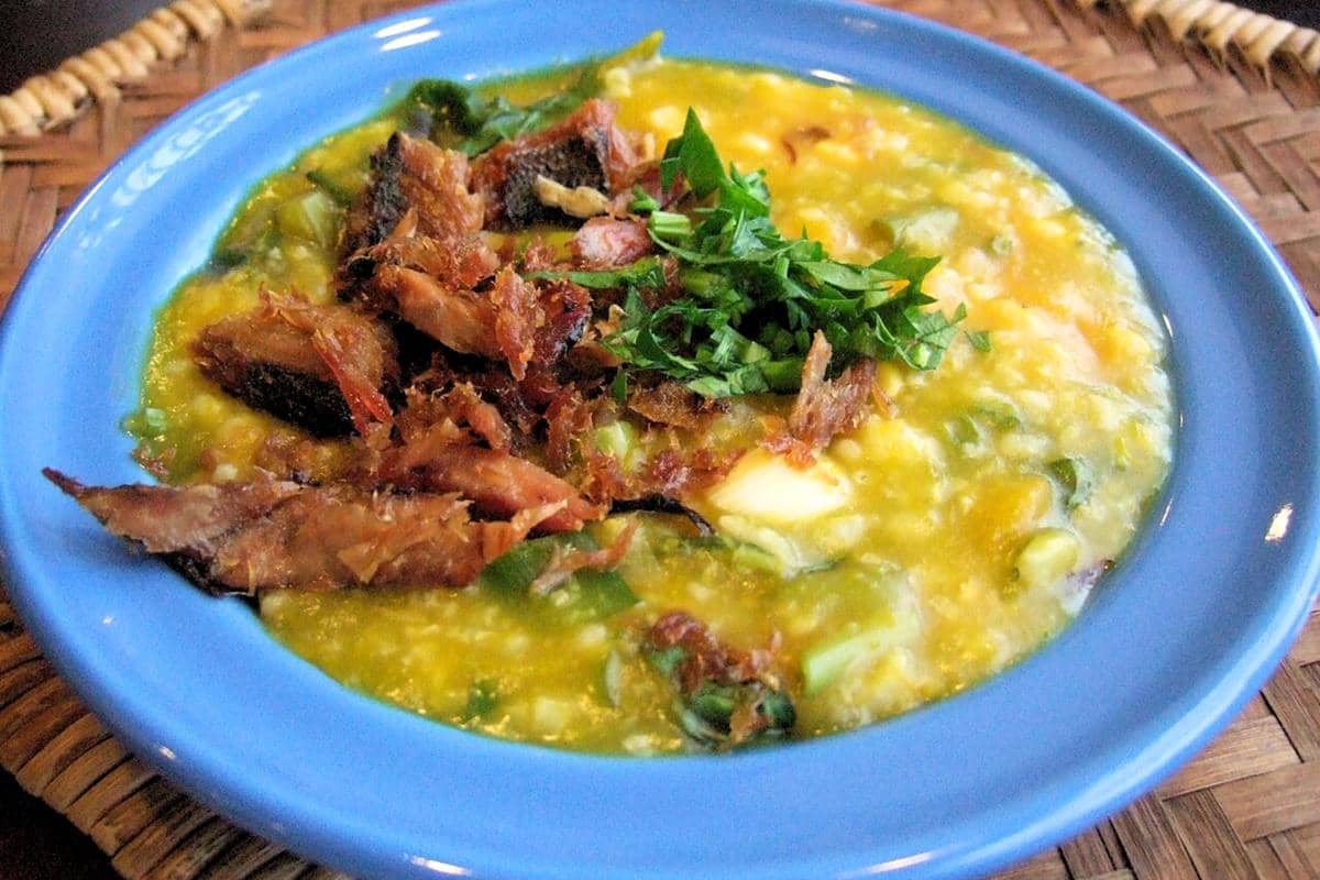 ilustrasi bubur Manado 