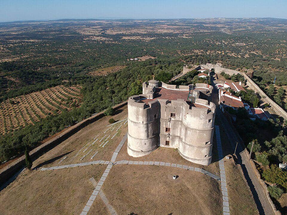 Kastil Evoramonte di Portugal