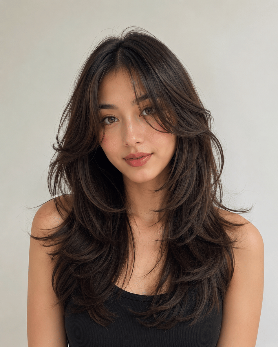 Ilustrasi butterfly cut