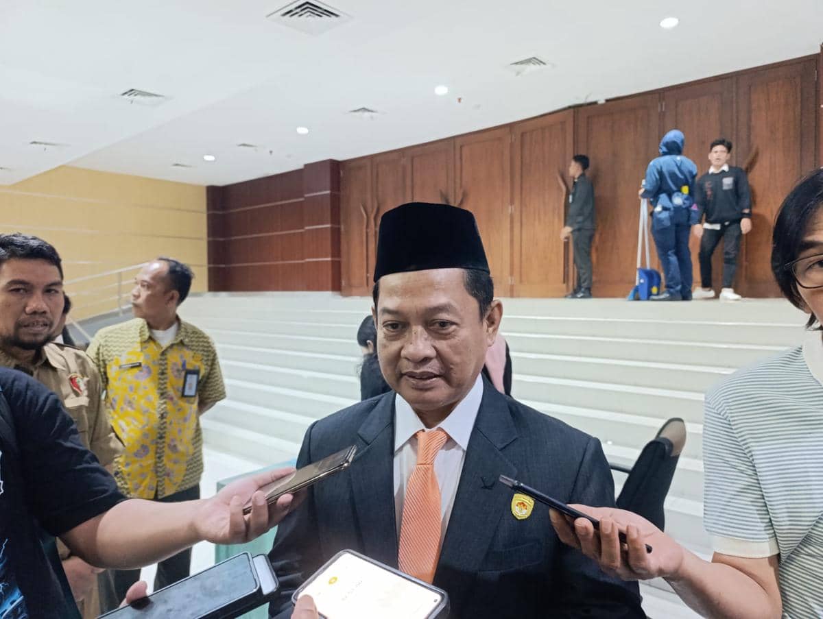Potret Ketua DPD PKS Banten, Najib Hamas, dalam dokumentasi yang dikreditkan kepada IDN Times, Muhamad Iqbal.