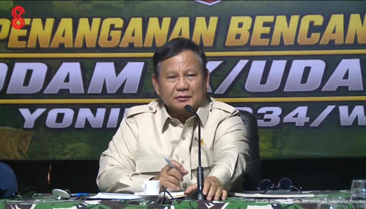 Presiden Prabowo Subianto berkunjung ke NTT (Youtube.com/Sekretariat Presiden)