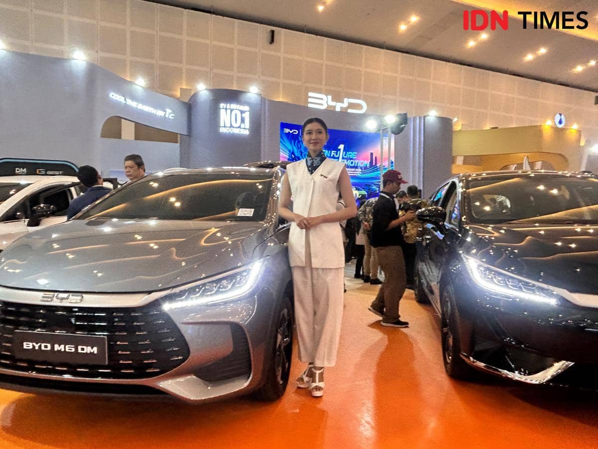 BYD Pamer Teknologi EV-DM di GIIAS Surabaya 2026