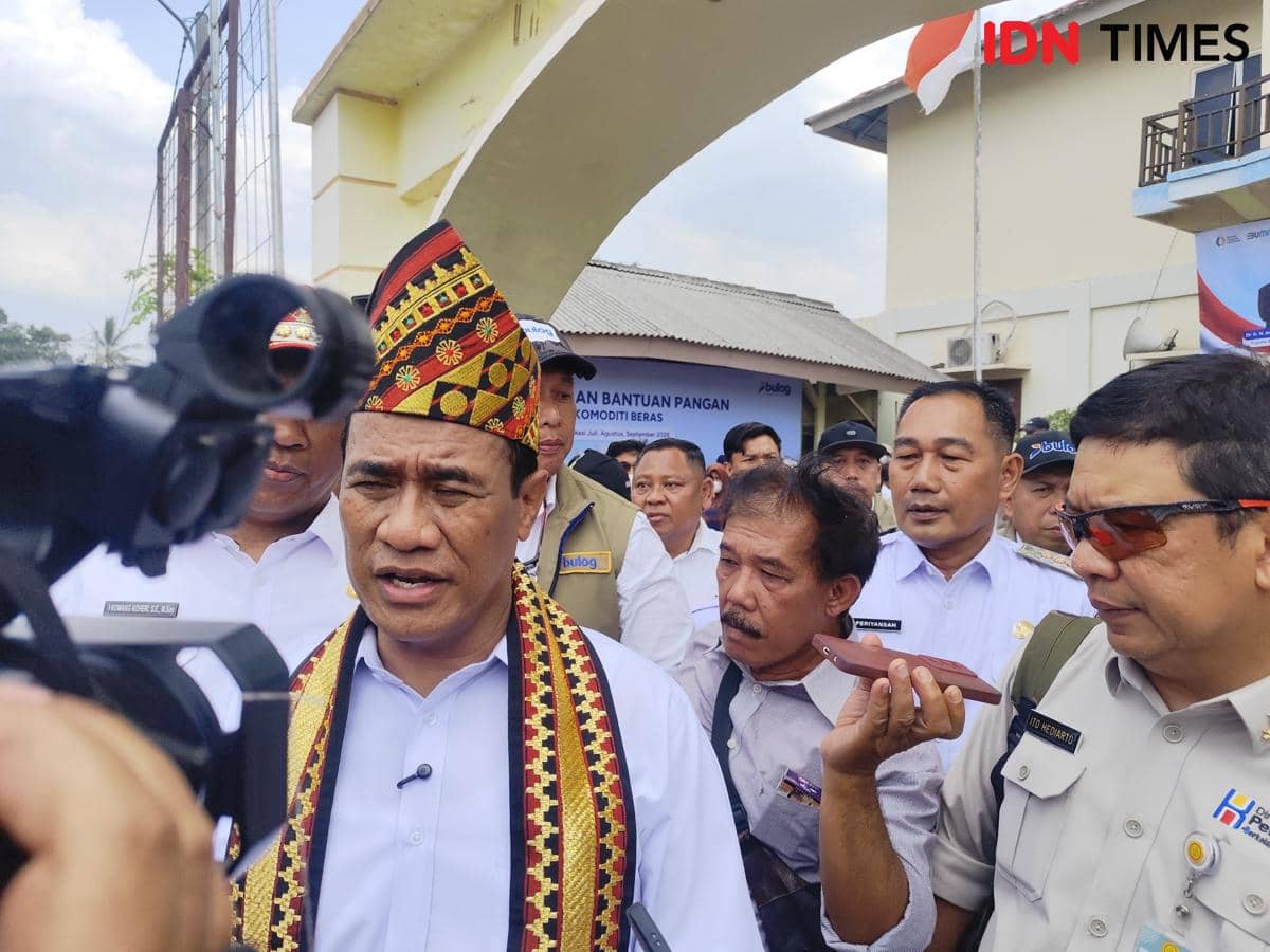 Mentan Sebut Stok Beras RI Tertinggi, Lampung Ikut Jadi Penyangga