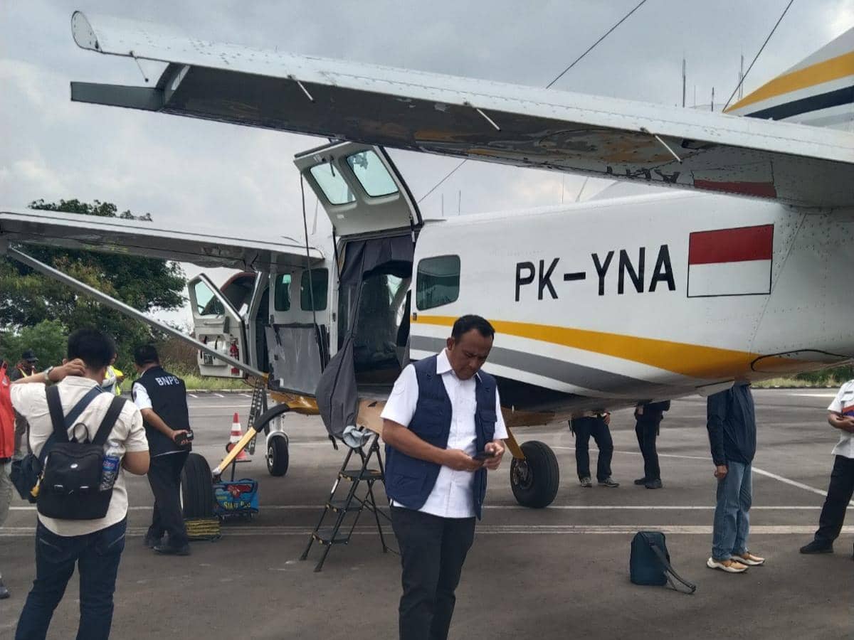 Modifikasi Cuaca, 1 Pesawat Dikerahkan Cegah Karhutla di Lampung