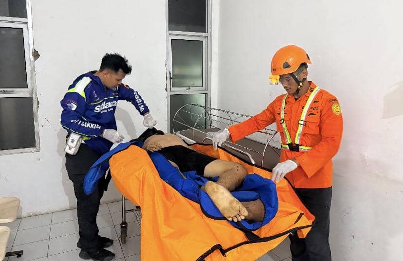 Rem Blong, Sopir Truk Tewas Usai Terperosok Jurang di Sukabumi