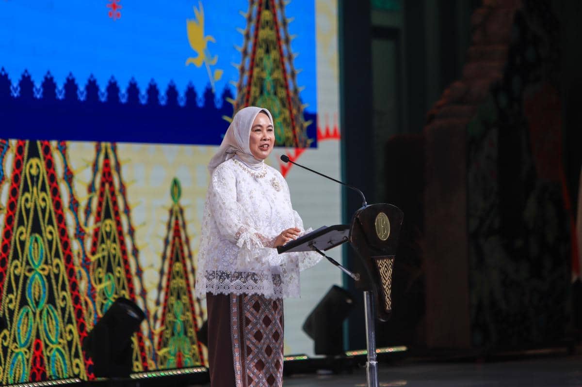 Deputi Gubernur Bank Indonesia, Aida S Budiman saat upacara penutupan KKI 2026. (Dok. Bank Indonesia)