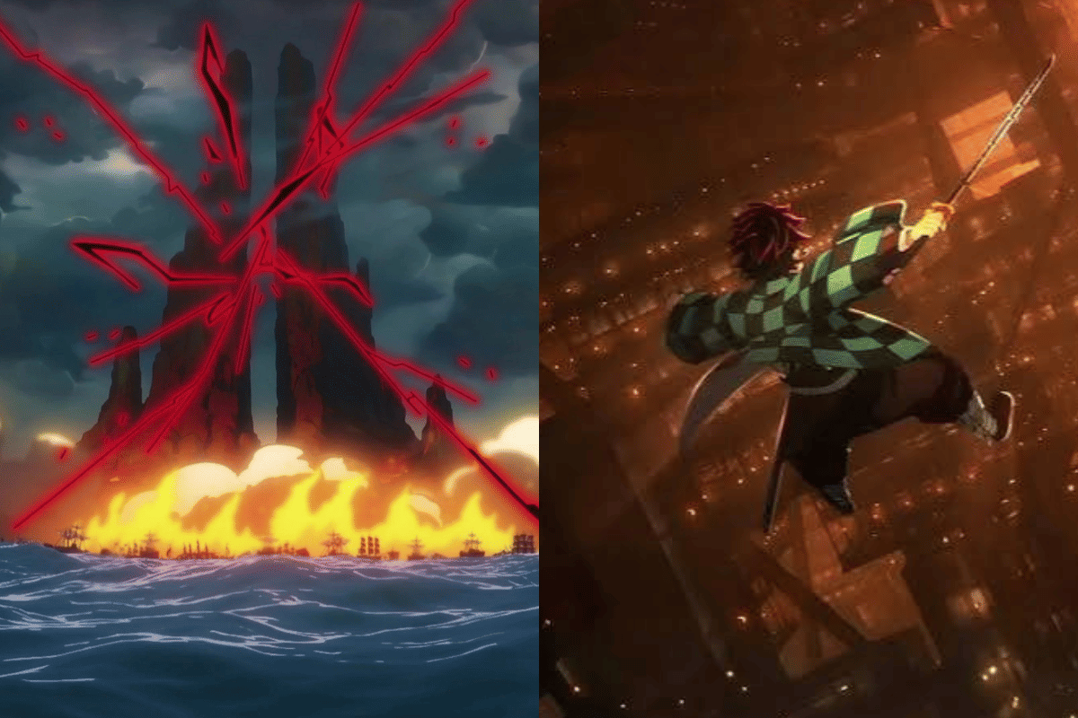 Visual God Valley dan Infinity Castle (dok.Toei Animation & Ufotable)