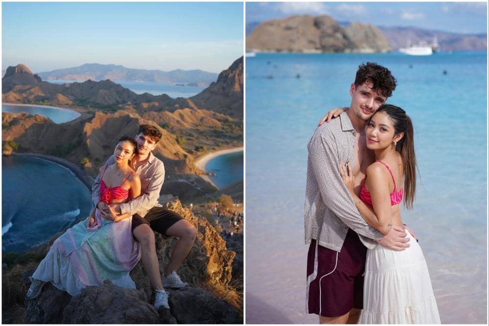 Regina Phoenix dan Kekasih Liburan di Labuan Bajo, Romantis!