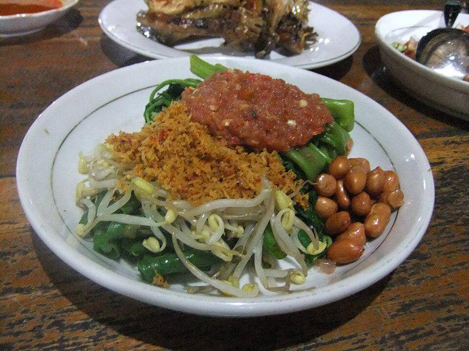 ilustrasi plecing kangkung 