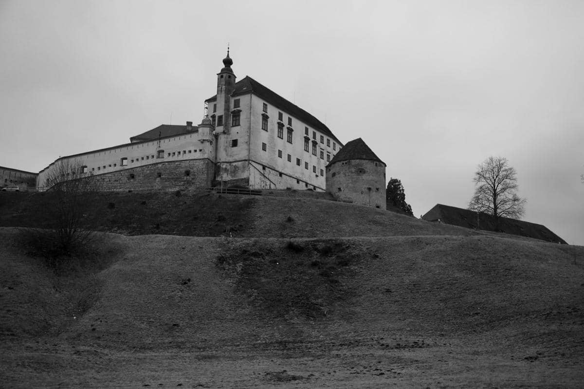 Kastil Ptuj di Ptuj, Slovenia.