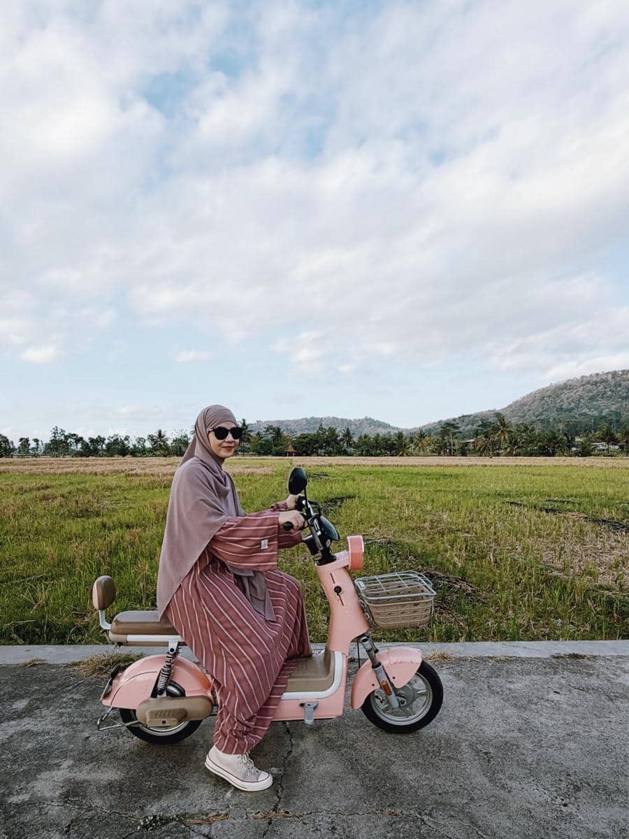 Natasha Rizky bersama keluarga saat menikmati liburan di Yogyakarta, sebagaimana dibagikan melalui Instagram.