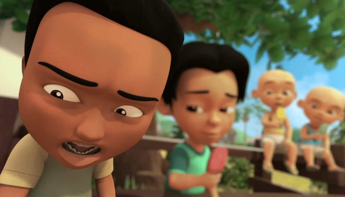 Dzul dan Ijat di Upin Ipin 