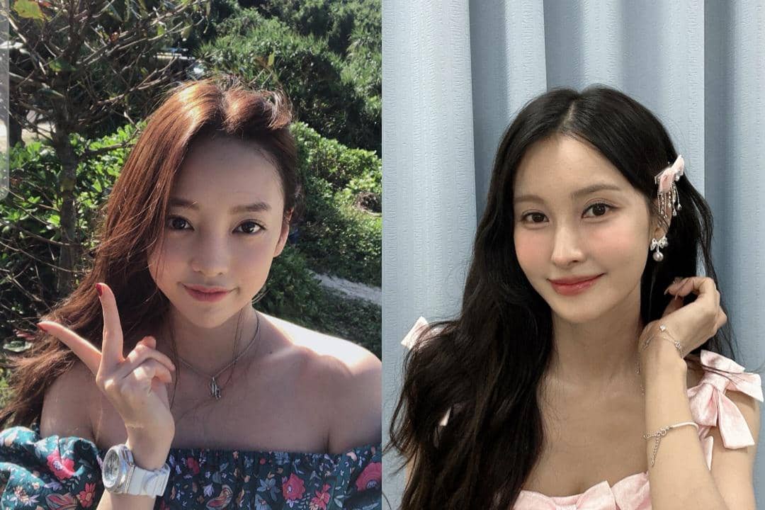 Goo Hara dan Gyuri KARA