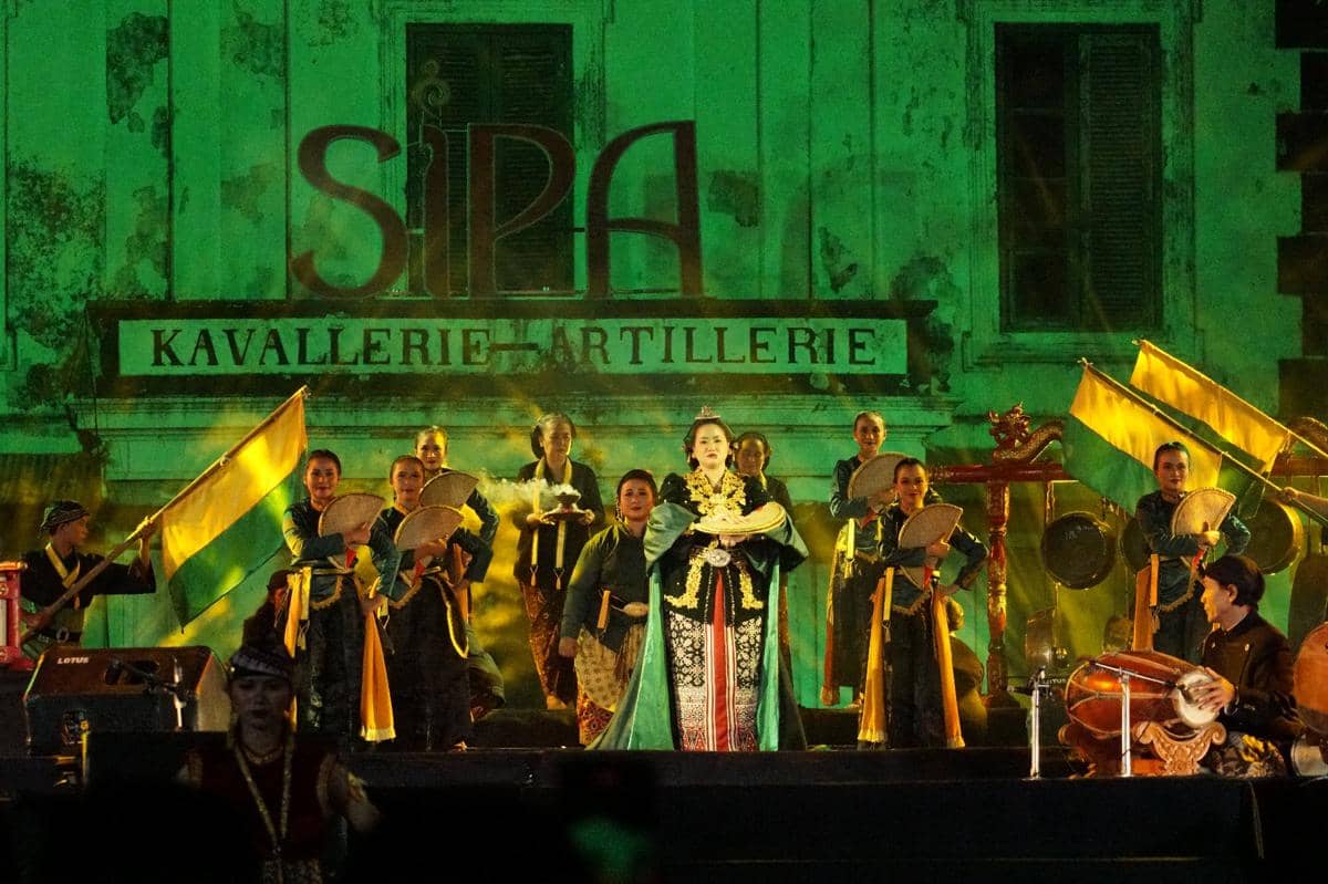 Potret acara Solo International Performing Arts (SIPA) di Pamedan Pura Mangkunegaran, Solo