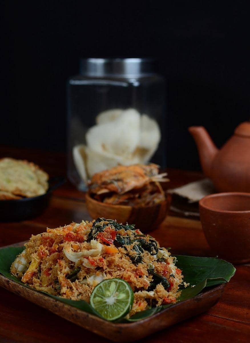 ilustrasi plecing urap