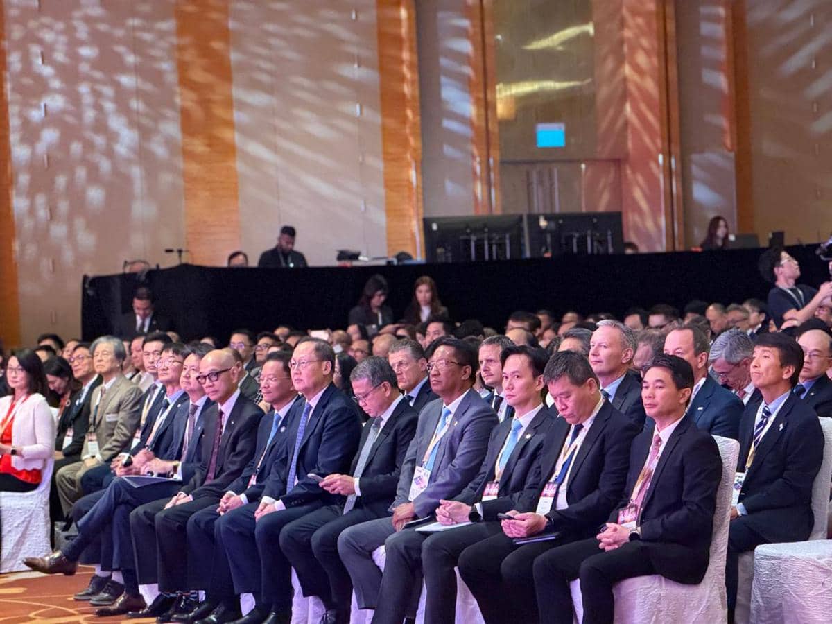 Menteri Hukum RI (Menkum), Supratman Andi Agtas dalam pertemuan Global Forum on Intellectual Property (GFIP) pada rangkaian Singapore IP Wee