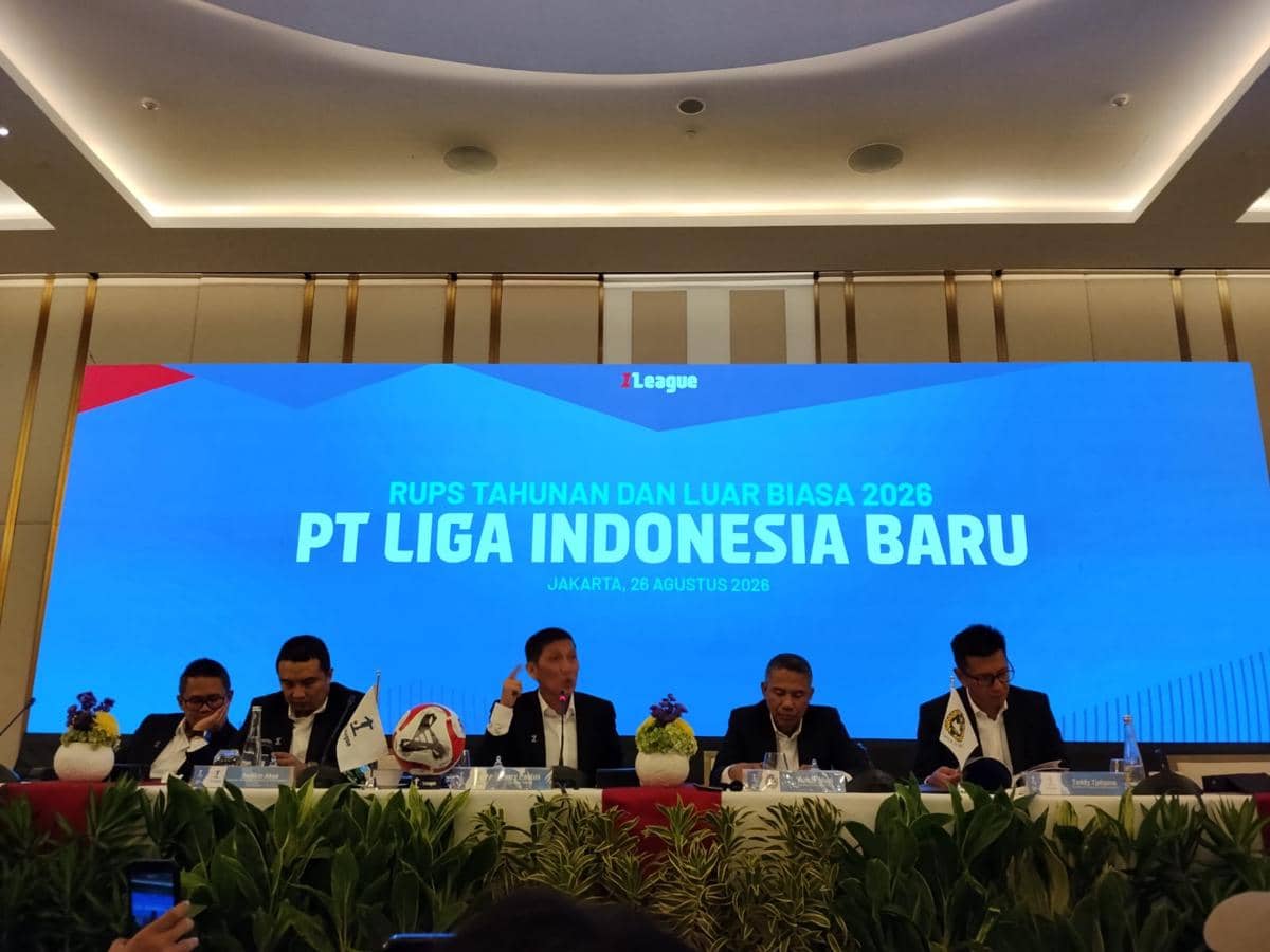 Rapat Umum Pemegang Saham PT Liga Indonesia Baru (LIB) yang diselenggarakan oleh I.League di Indonesia.