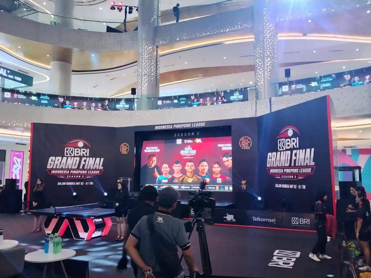Suasana Grand Final IPL S2 yang mempertemukan para atlet Asian Games 2026 dalam pertandingan di arena.