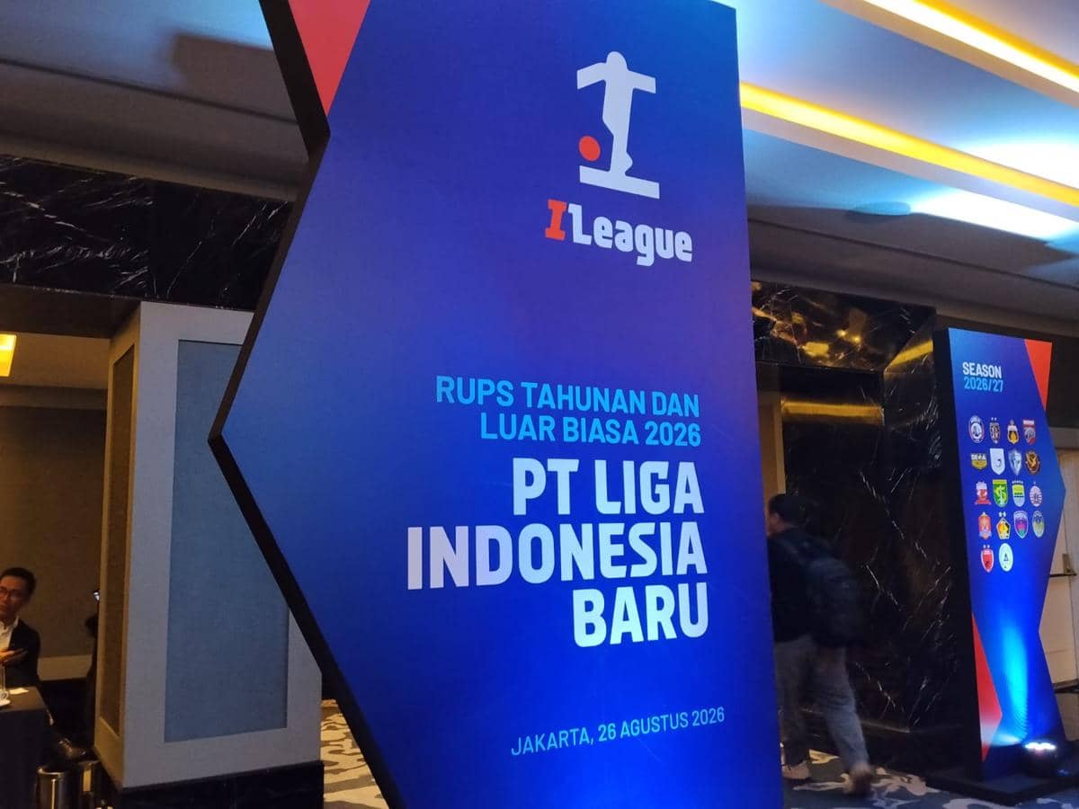 Pelaksanaan RUPS PT Liga Indonesia Baru (LIB) oleh I.League dalam agenda rapat organisasi pada 26 Agustus 2026.