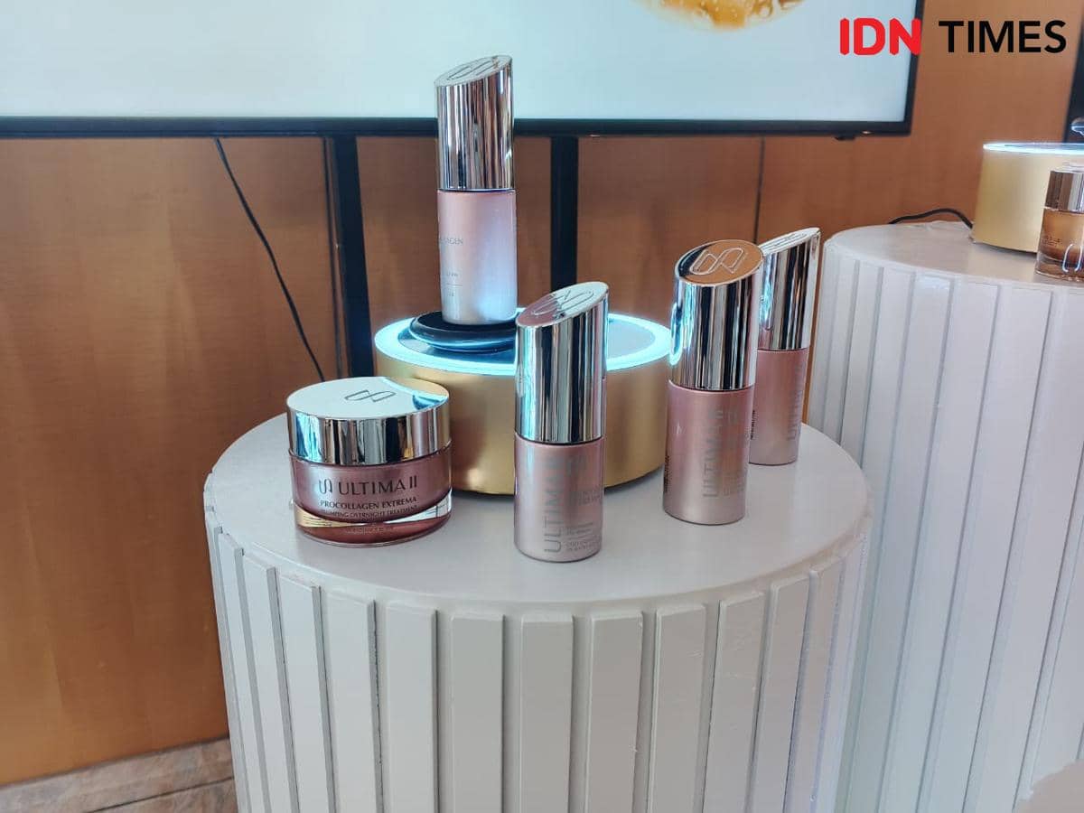 Press Conference The Relaunch of ULTIMA II Skincare Series yang diselenggarakan di The Westin Hotel, Jakarta Selatan, pada Rabu (26/8/2026)