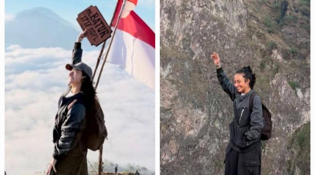 Naomi Zaskia Terkesan saat Pertama Kali Mendaki Gunung Batur, Bali
