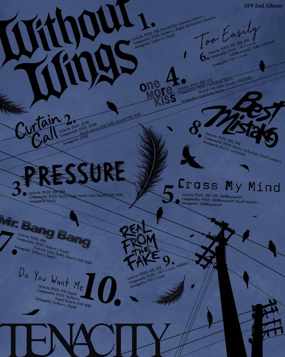 tracklist full album 'TENACITY'
