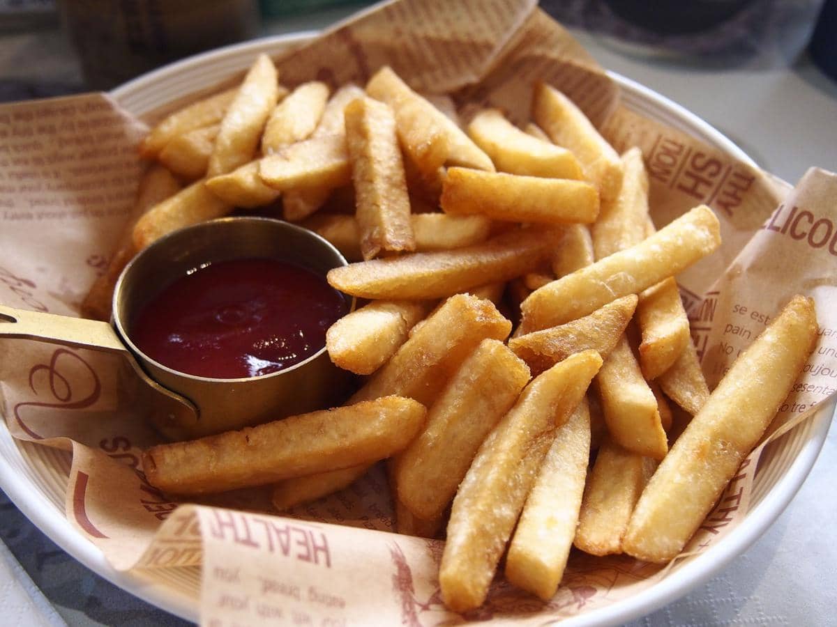 ilustrasi kentang goreng