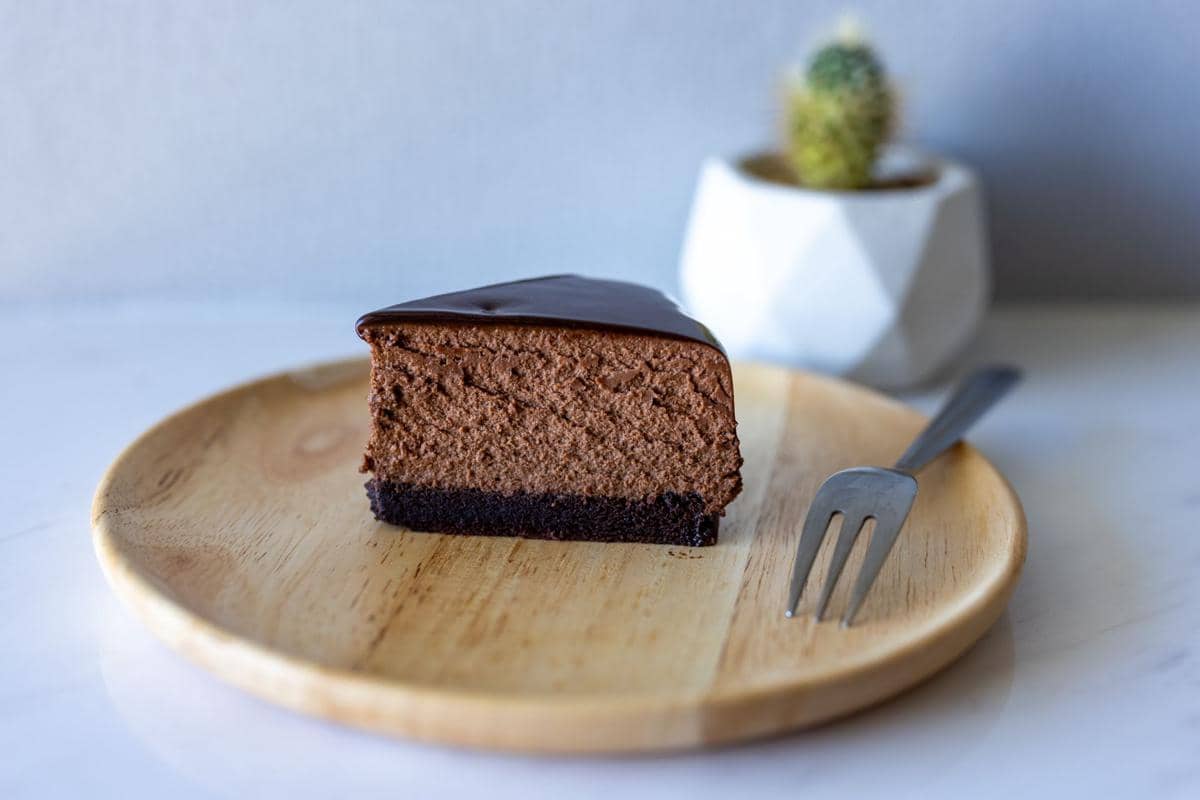 Resep Kimpul Chocolate Burnt Cheesecake yang Lembut dan Creamy