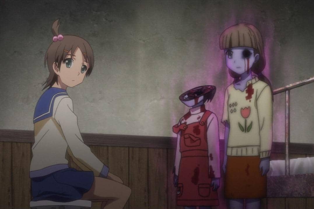 adegan dalam anime Corpse Party: Tortured Souls