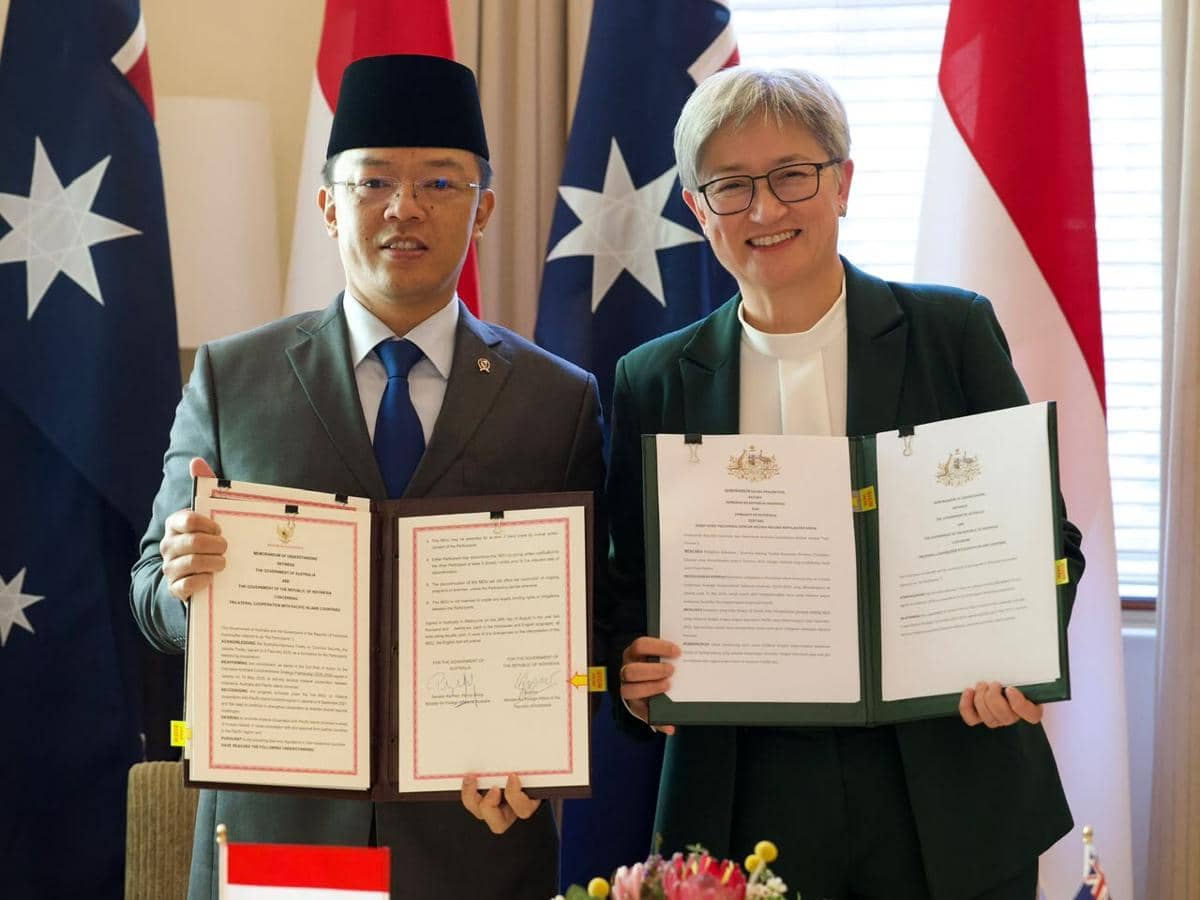 Indonesia dan Australia gelar Pertemuan 2+2 ke-10 di Commonwealth Parliament Offices, Melbourne, Australia (26/08).