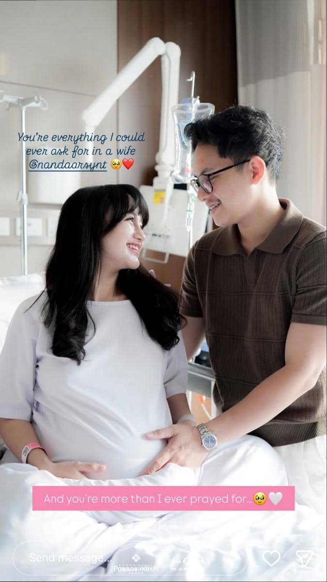 Nanda Arsyinta Melahirkan Anak Kembar di Tanggal Cantik (instagram.com/nandaarsynt)