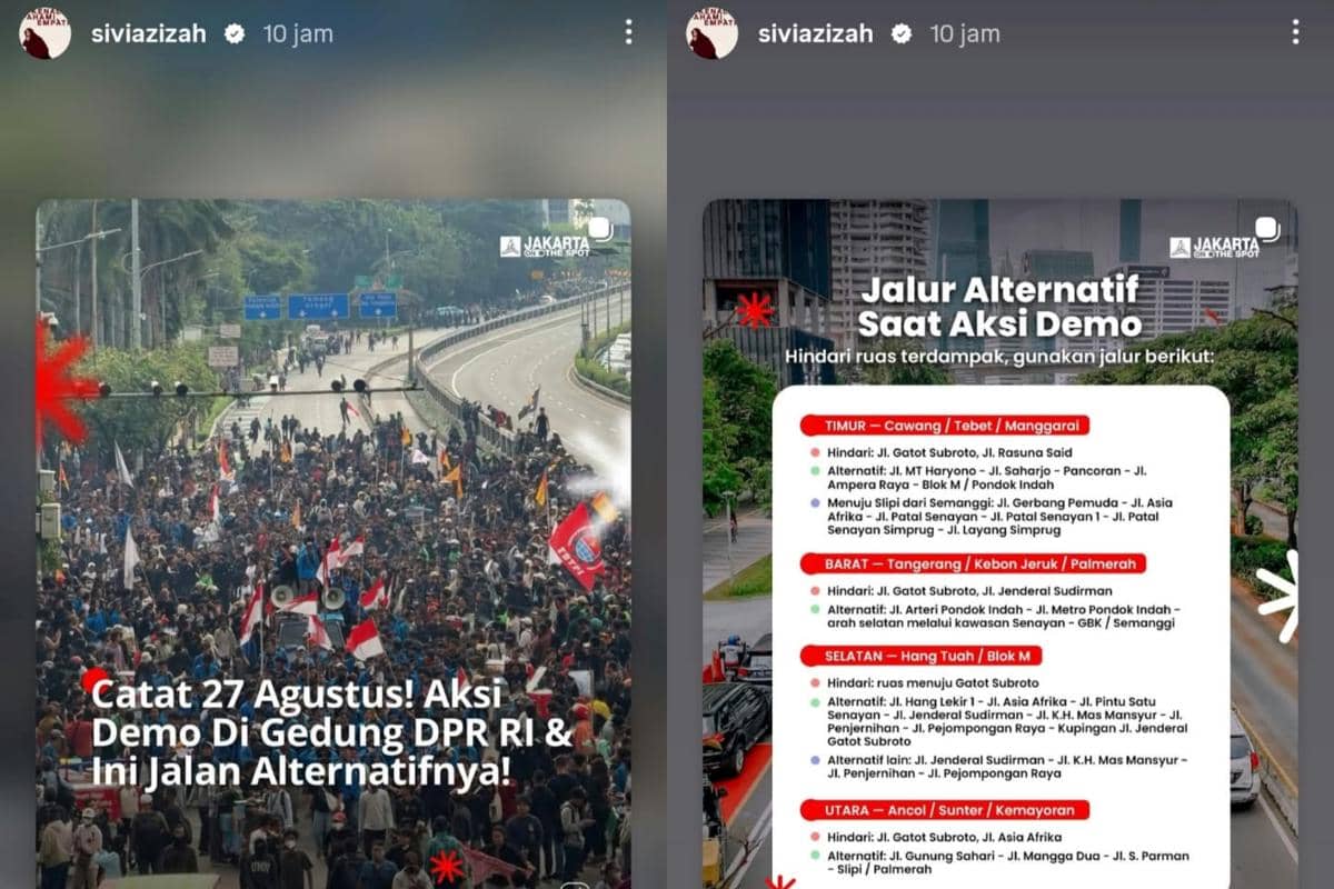 Sivia Azizah dukung aksi demo 27 Agustus 2026