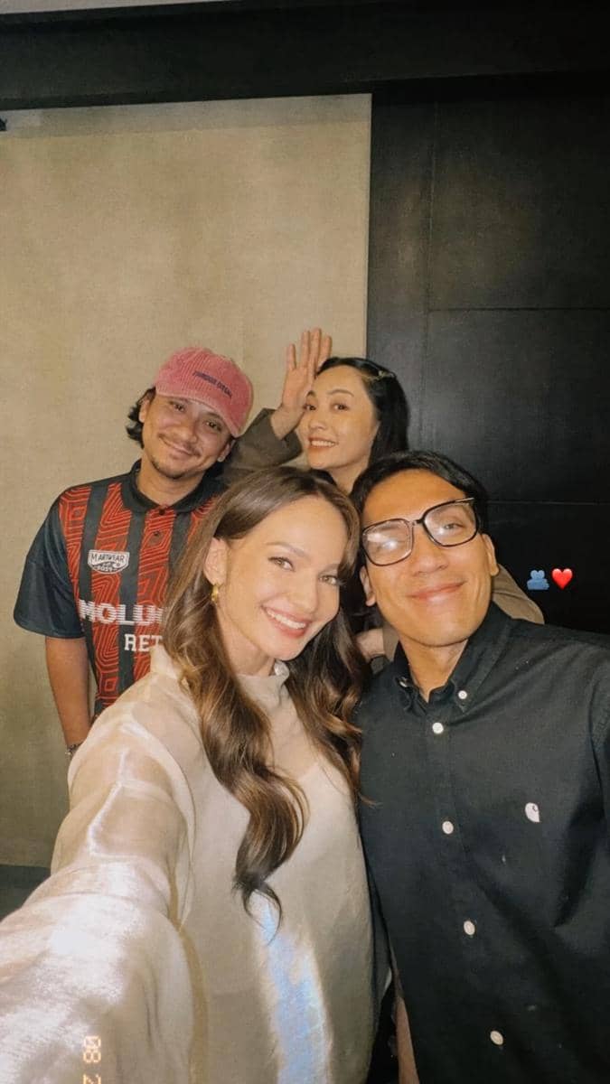 Unggahan Instagram Enzy Storia berisi pesan dukungan dari sejumlah artis untuk Vincent dan Desta.