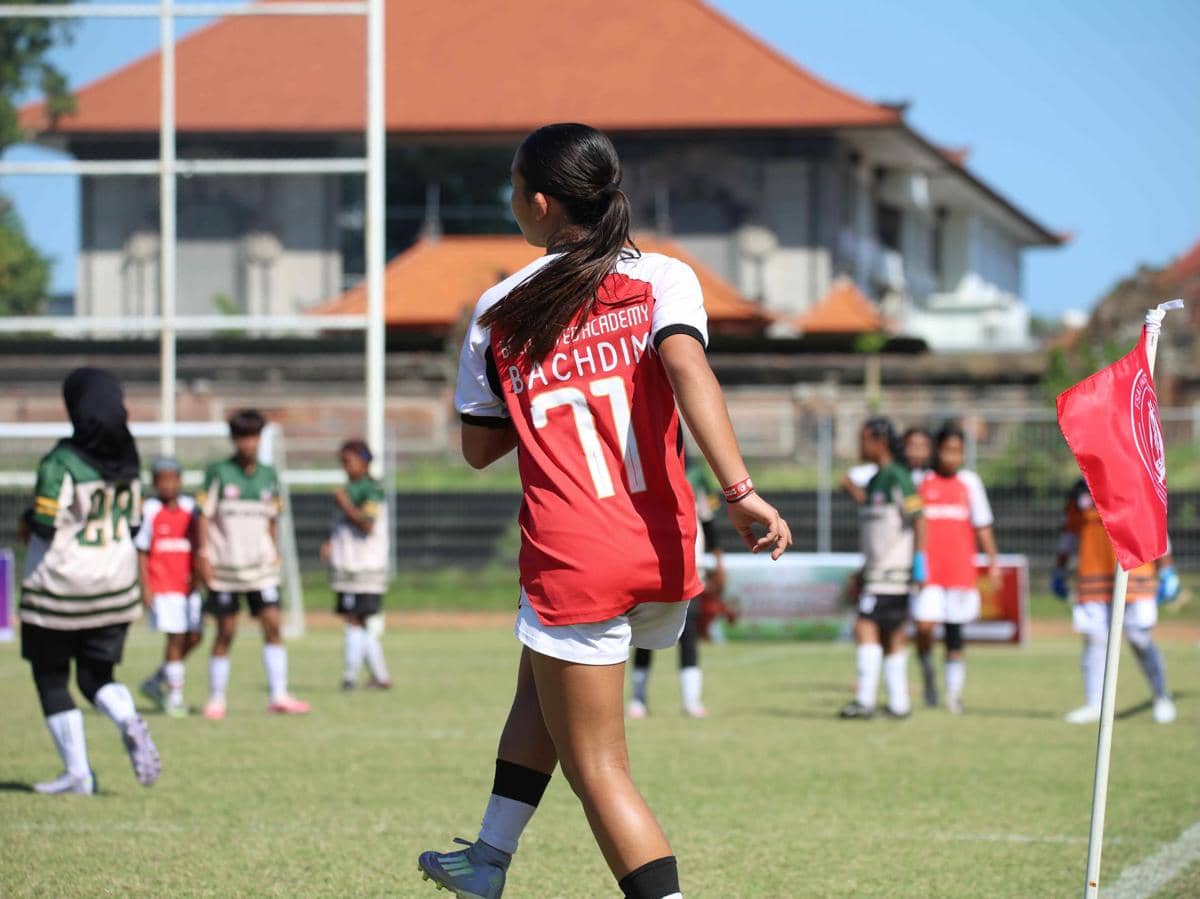 Kiyomi Bachdim main untuk Bali United Academy (instagram.com/kiyomisuebachdim)