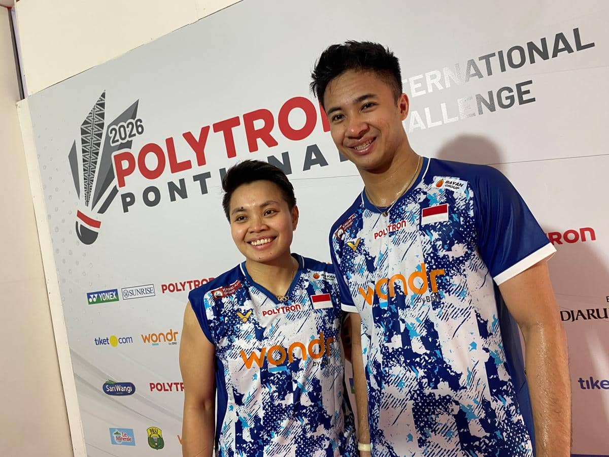 Dejan-Apriyani Beri 16 Poin, Wakil Chinese Taipei Tak Berkutik 