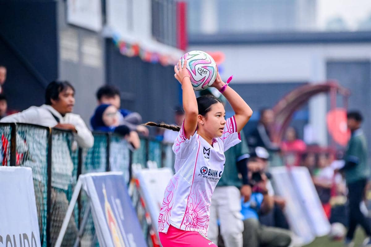 Kiyomi Bachdim main untuk Bali United Academy (instagram.com/kiyomisuebachdim)