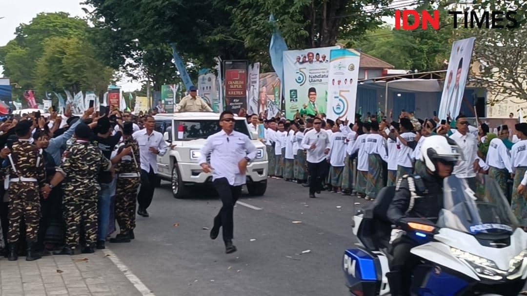 Naiki Maung, Prabowo Hadiri Muktamar ke-35 NU di Jombang