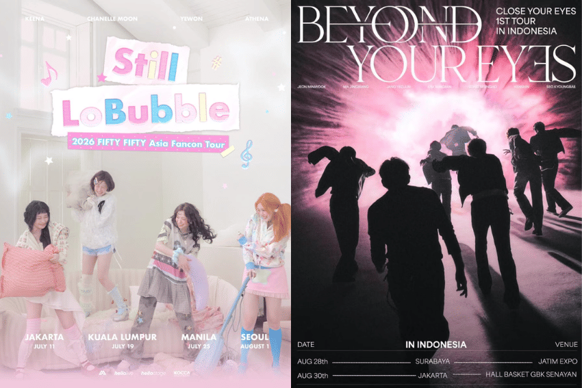 3 Konser KPop yang Batal Digelar di 2026, Terbaru CLOSE YOUR EYES