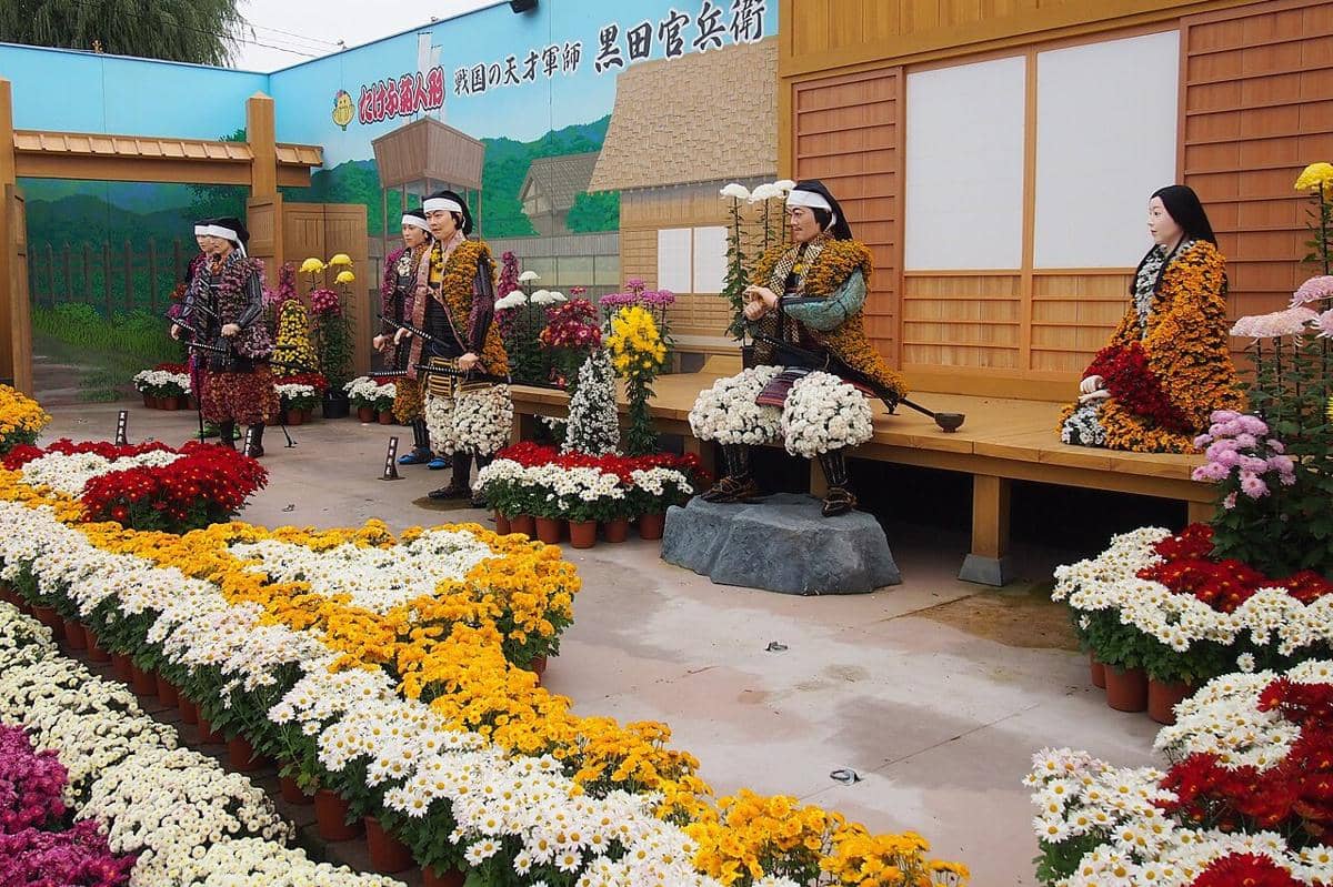 Festival Bunga Krisan di Takefu Central Park