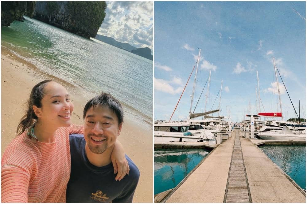 Pamela Bowie dan Suami Liburan di Ao Phang Nga National Park, Thailand