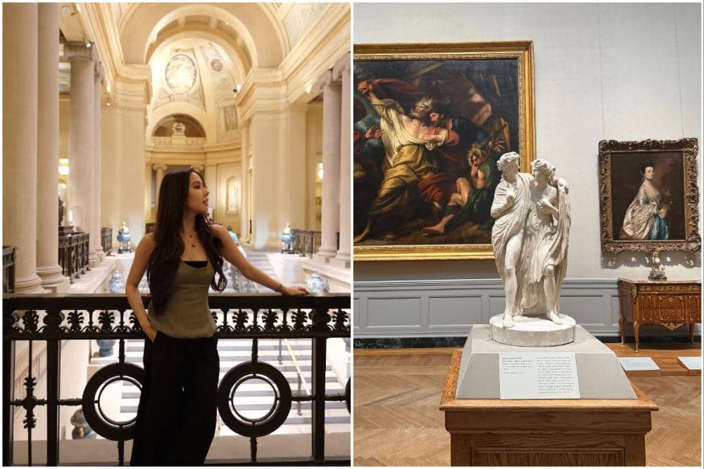 Agatha Chelsea Mengunjungi Museum of Fine Arts Boston, Kagum!