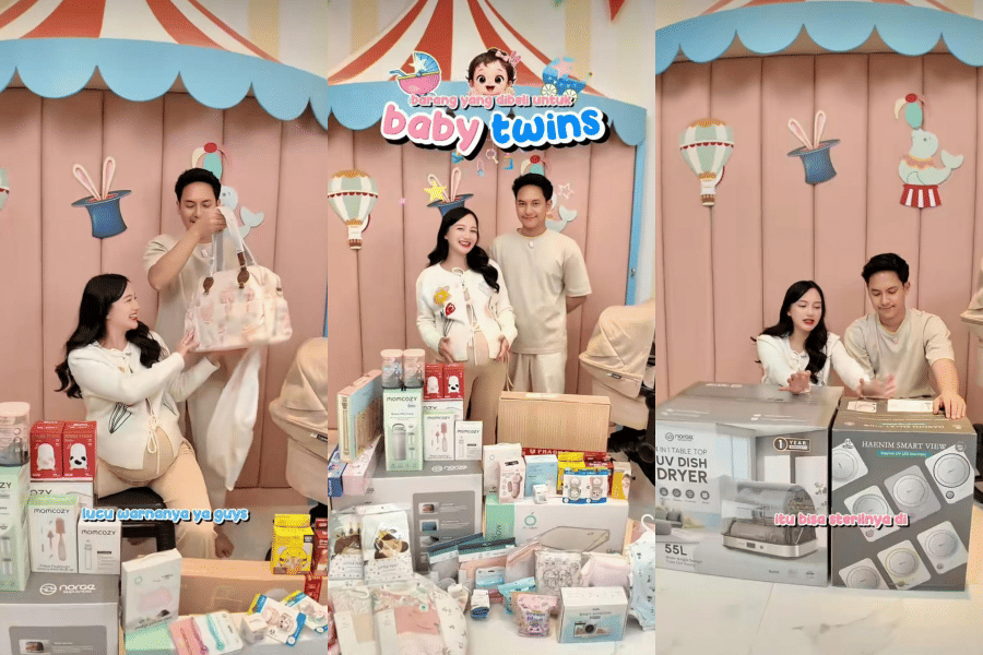 Baru Melahirkan, Ini Detail Barang-Barang Baby Twins Nanda Arsyinta