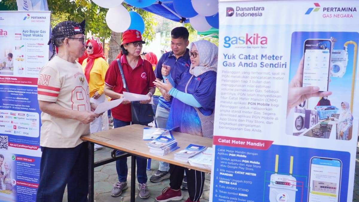 PGN Edukasi Manfaat Jargas kepada Warga Semarang saat HUT RI