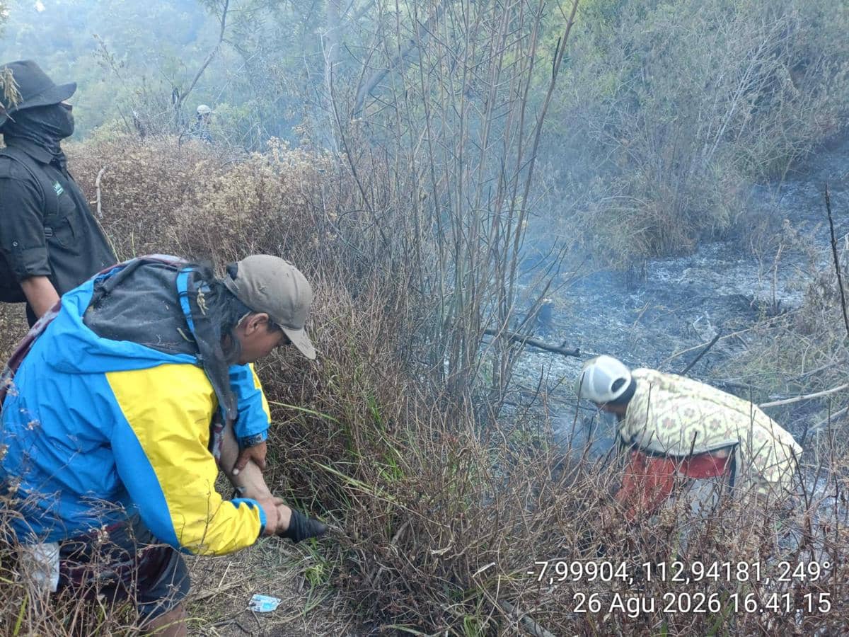 Karhutla di Gunung Semeru, Api Besar Muncul di Blok Ranu Kembang